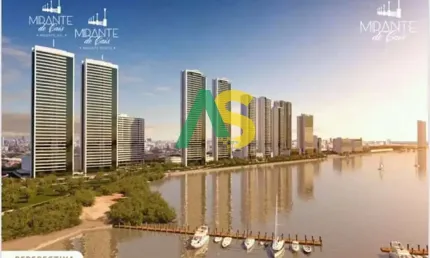 Flat a venda no Parque do Cais, Lazer, Alto Padrão, Excelente opção de Investimento