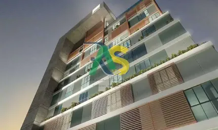 Flat pronto a 300 metros da praia de boa viagem, alto padrão, unico, exclusivo