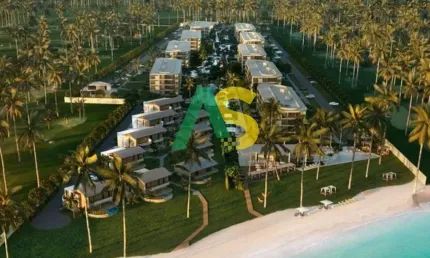 Beach Class Marine, Apartamento 02 Quartos a Venda na Beira Mar da Praia dos Carneiros,Alto Padrão