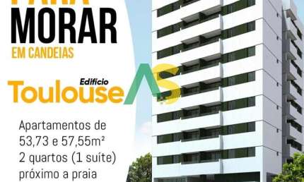 Oportunidade única: Apartamento de 2 quartos com suíte e vaga de garagem em Candeias , Jaboatão dos Guararapes-PE!