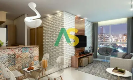 Apartamento 02 quartos, 01 suíte à venda na boa vista, pronto para morar