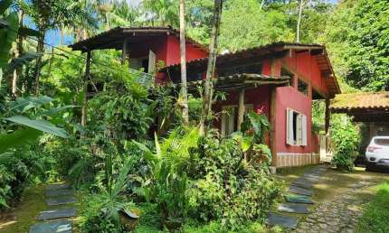 Charmoso sítio à venda em Paraty com 2 dormitórios à venda, 60.250 m² por R$ 950.000 - Pedras Azuis