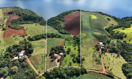 Chácara com 6 alqueires à venda, 145200 m² por R$ 500.000 - Alagado, Candói - Candói/PR