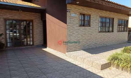 Casa com 5 dormitórios à venda, 219 m² por r$ 450.000 - colonia vitoria - guarapuava/pr