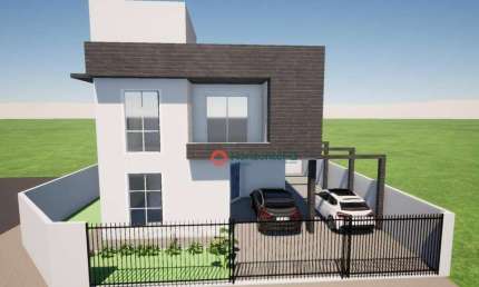 Sobrado com 4 dormitórios à venda, 183 m² por R$ 980.000,00 - Dos Estados - Guarapuava/PR
