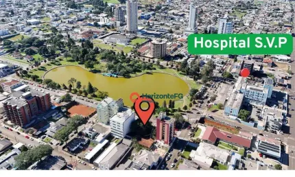 Terreno à venda, 850 m² por r$ 4.500.000,00 - centro - guarapuava/pr
