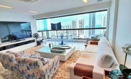 Apartamento para venda possui 170 metros quadrados com 4 quartos em Pina - Recife - PE