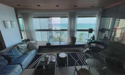 VENDA - APARTAMENTO SEMI MOBILIADO NA AV. BOA VIAGEM