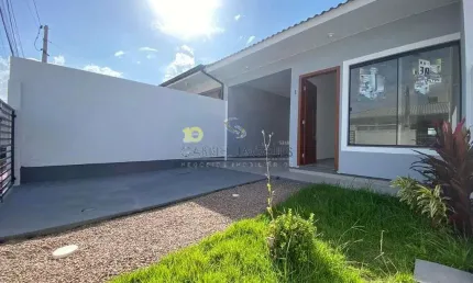 Casa com 3 dormitórios, sendo 1 suíte à venda, 95 m² por R$ 430.000 - Forquilhas - São José/SC