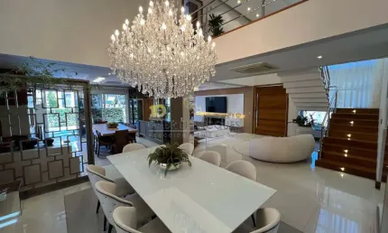 Mansão mobiliada com 5 dormitórios à venda, 396 m² por R$ 4.800.000,00 - Pedra Branca - Palhoça/SC