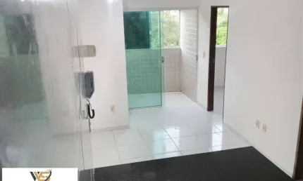 Apartamento com 2 quartos predio com piscina e churrasqueira