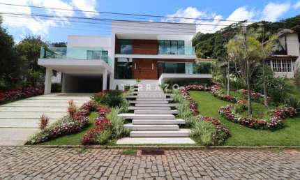 Casa em Condomínio à venda, 5 quartos, 5 suítes, 6 vagas, Quebra Frascos - Teresópolis/RJ - Código 1862