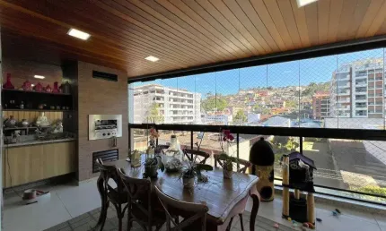 Apartamento à venda, 4 quartos, 4 suítes, 3 vagas, agriões - teresópolis/rj