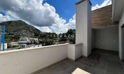 Cobertura à venda, 3 quartos, 2 suítes, 2 vagas, Bom Retiro - Teresópolis/RJ