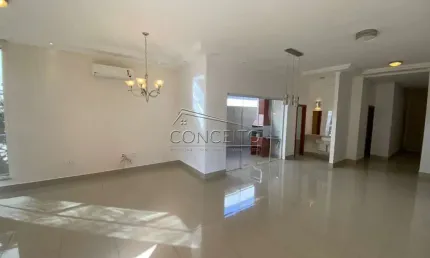 Casa térrea para locação no condomínio residencial villa d'áquila com área construída de 206 m² | 3 dormitórios, sendo 1 suíte e 4 vagas de garagem.