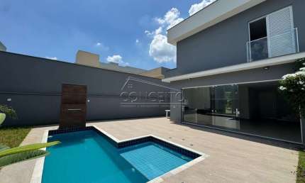 Sobrado à venda no Condomínio Soleil Piracicaba com 169m² | 3 dormitórios sendo 1 suíte e 4 vagas de garagem.
