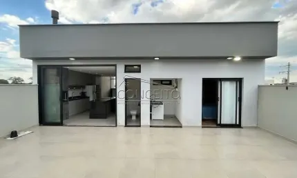 Sobrado à venda no Condomínio Soleil Piracicaba com 162 m² | 3 dormitórios, sendo 1 suíte e 4 vagas de garagem.