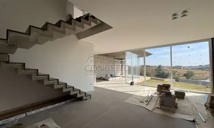 Sobrado à venda no condomínio villa bela vista com 280m² | 3 dormitórios, sendo 1 suíte e 4 vagas de garagem.