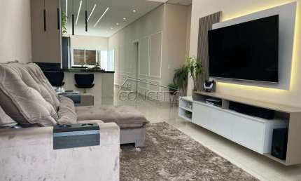 Casa térrea à venda no Residencial Ágape com 150 m² | 2 dormitórios, sendo 1 suíte com closet e 2 vagas de garagem cobertas.