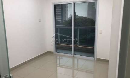 Sala comercial para locação no Edifício Trio By Lindenberg com 84 m² | 2 salas, 2 banheiros e 2 vagas de garagem.