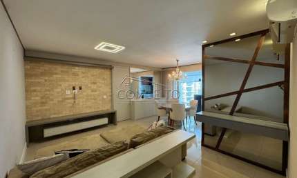 Apartamento semi-mobiliado à venda no Edifício Bellagio com 131 m² | 3 dormitórios, sendo 1 suíte e 2 vagas de garagem