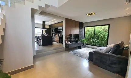 Sobrado no Condomínio Residencial Villa D'Aquila com 256 m² | 3 suítes e 4 vagas de garagem