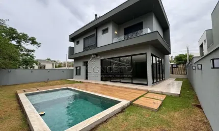 Sobrado à venda no Condomínio Alphaville Piracicaba com 330m² | 3 suítes e 4 vagas de garagem.