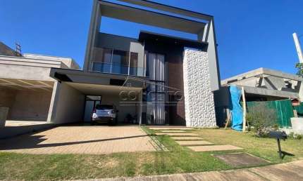Sobrado à venda no Condomínio Villa Bela Vista com 264m² | 4 dormitórios sendo 3 suítes e 4 vagas de garagem.