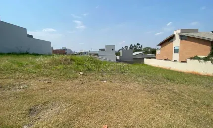 Terreno à venda no condomínio soleil piracicaba com 286m² de área total.