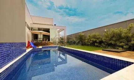 Casa térrea à venda no Condomínio Morada do Engenho com 393m² | 4 suítes e 6 vagas de garagem.