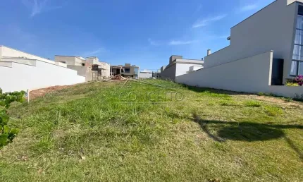 Terreno à venda no condomínio soleil piracicaba com 250m² de área total.
