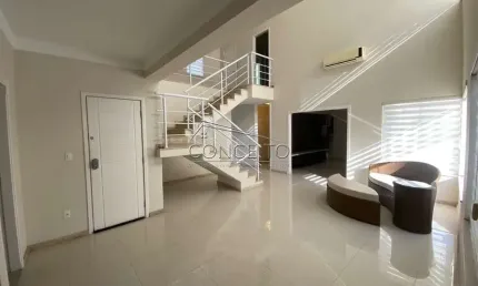 Sobrado à venda no Condomínio Terras de Piracicaba III com 338 m² | 3 suítes com armários e closet e 6 vagas de garagem, sendo 3 cobertas.