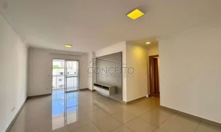 Apartamento para locação no Edifício San Victor com 118m² | 3 dormitórios, sendo 1 suíte, varanda gourmet e 2 vagas de garagem.