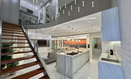 Apartamento duplex decorado no condomínio Luxor Resort Residence com 107 m² | 2 suítes e 2 vagas de garagem.