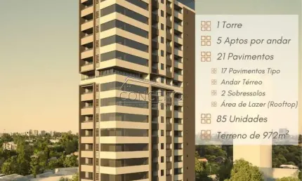 Lançamento Edifício Halma no bairro Alto, com unidades de 49 a 63 m² de área útil, 1 ou 2 dormitórios e 1 vaga de garagem.