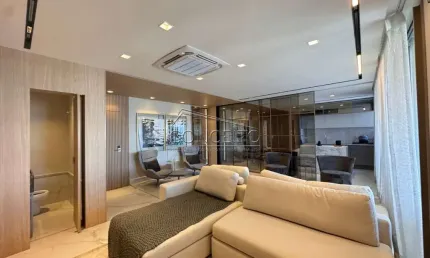 Apartamento decorado no The Gardens Residencial com 165,95 m² | 3 suítes com varanda, depósito privativo e 3 vagas de garagem