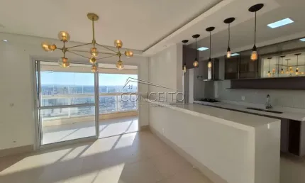 Apartamento à venda no Edifício Residencial Kairós com 125 m² | 3 suítes com ar condicionado e 2 vagas de garagem cobertas.