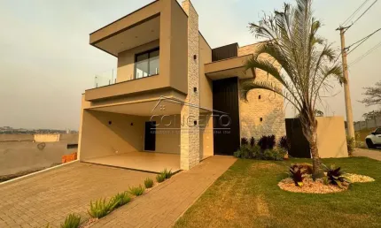 Sobrado disponível para venda/locação no condomínio residencial damha ii com 231,34 m² | 3 suítes e 4 vagas de garagem, sendo 2 cobertas.