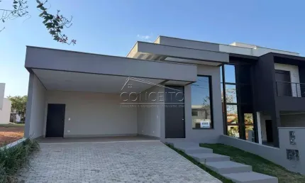 Casa térrea à venda no condomínio residencial park unimep taquaral com área construída de 125 m² | 3 dormitórios, sendo 1 suíte e 4 vagas de garagem