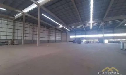 Galpão para alugar, 6400 m² por r$ 162.500,00 - sítio do mursa - várzea paulista/sp
