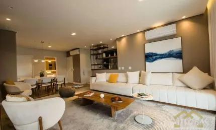 Apartamento com 3 dormitórios à venda - Mobiliado, Equipado e Decorado - , 160 m² por R$ 1.990.000 - Jardim Ana Maria - Jundiaí - SP