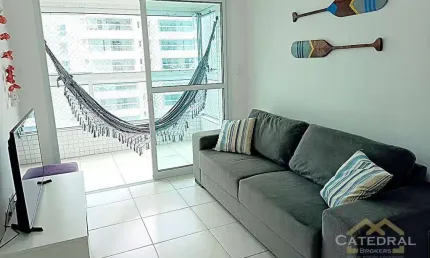Apartamento com 2 dormitórios sendo 1 suíte  à venda, 71 m² por R$ 450.000 - Jardim Caiahu - Mongaguá/SP