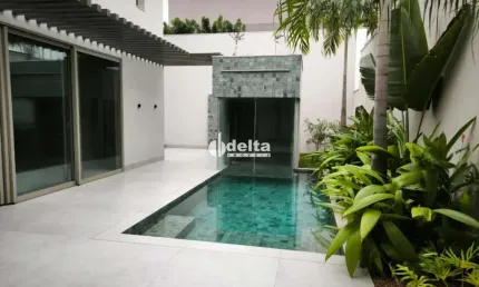 Casa residencial no condomínio bosque karaíba disponível para locação e venda no bairro gávea em uberlândia-mg.