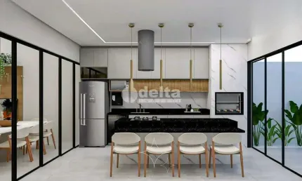 Casa residencial disponível para venda no bairro Jardim Botânico em Uberlândia-MG