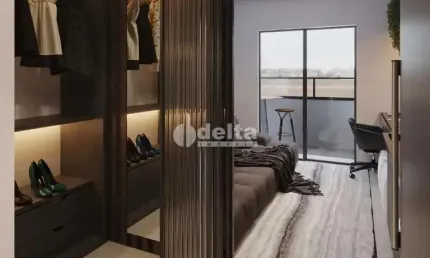 Apartamento com 1 quarto à venda no Santa Mônica, Uberlândia 