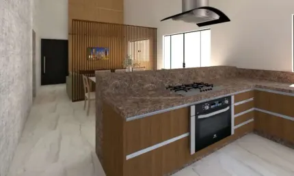 Casa residencial disponível para venda no bairro Praça Alto Umuarama em Uberlândia-MG