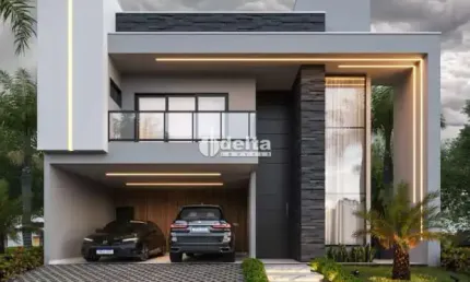 Casa no condomínio Reserva Novo Mundo disponível para venda em Uberlândia-MG