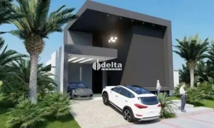 Casa residencial em condomínio disponível para venda no bairro laranjeiras em uberlândia-mg.