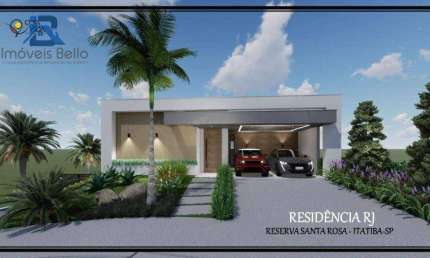 Casa com 3 dormitórios à venda, 238 m² por R$ 2.180.000,00 - Condomínio Reserva Santa Rosa - Itatiba/SP