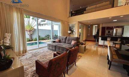 Linda casa com 3 suítes  à venda, Condomínio Reserva Santa Rosa - Itatiba
